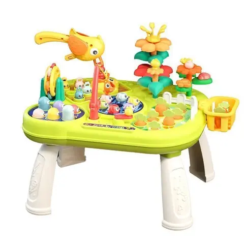Jouet - MEGAWISE - Table Activité Bébé 12 en 1 - Matériau ABS - 12 mois et plus - Mixte