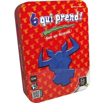 6 QUI PREND - Six qui prend - Jeu de société famille - GIGAMIC