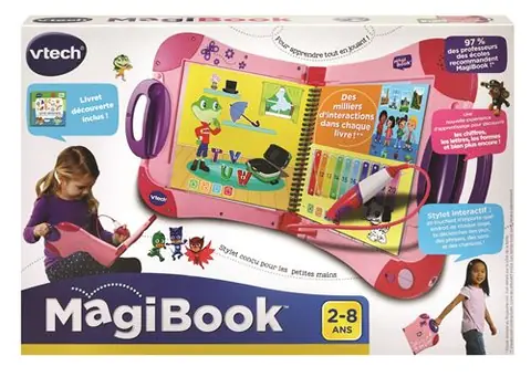 VTech MagiBook Starter Pack Rose Livre Interactif