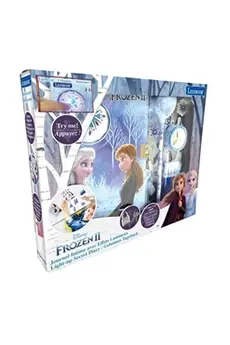 LA REINE DES NEIGES - Journal Intime Electronique - Effets lumineux et accessoires (stickers, crayon, feutres)