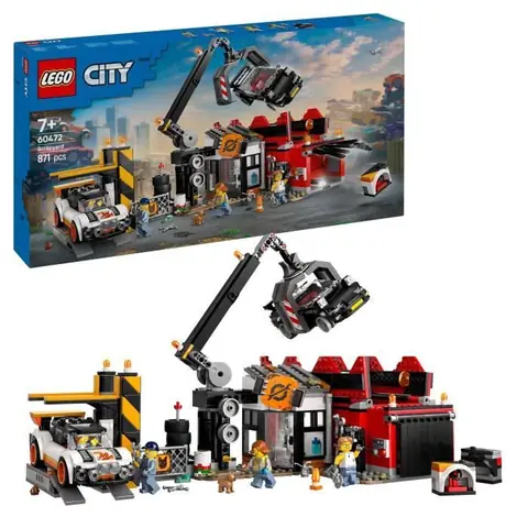 LEGO City 60472 Casse automobile - Jeu de construction pour garçons et filles dès 7 ans