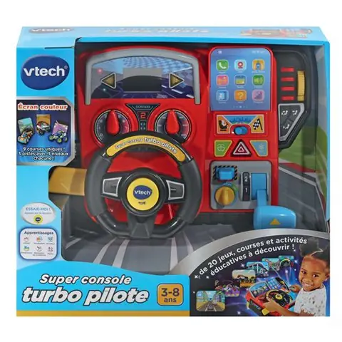 Jeu éducatif Vtech Super console turbo pilote