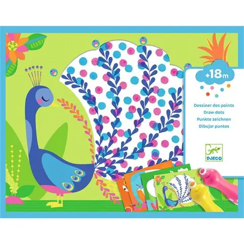 Peinture enfant Djeco Des points c'est tout !