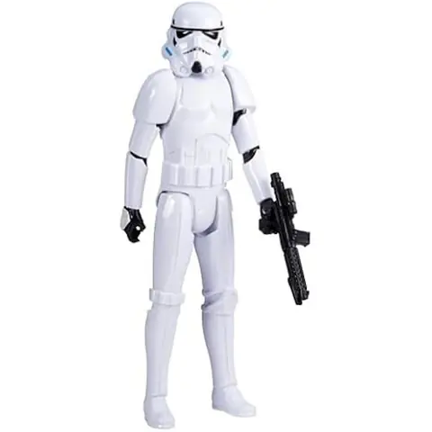 Figurine - STAR WARS - Stormtrooper - 30 cm - Blaster inclus - 5 points darticulation