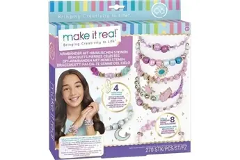 Jeu de création bijoux - 41322 - Make it real - Bracelets pierres célestes