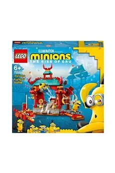 LEGO® 75550 Minions Combat de kung-fu des Minions Jouet avec les figurines des Minions Kevin, Stuart et Otto