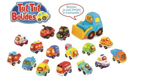 VTECH - Tut Tut Bolides - 1 Véhicule Surprise, Modèle Aléatoire