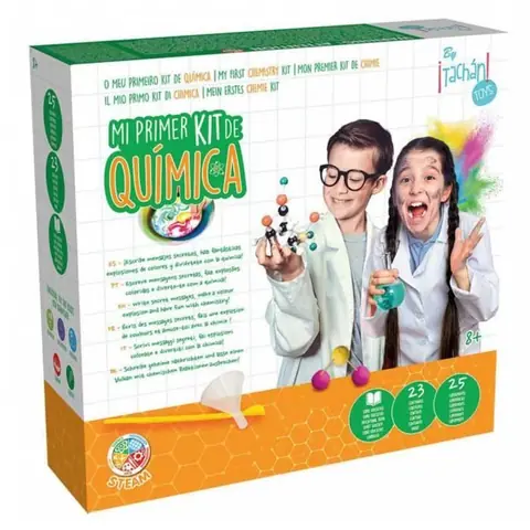 Jeu scientifique - TACHAN - SCIE Set CHIMIQUE - Multicolore - 25 expériences - Dès 8 ans