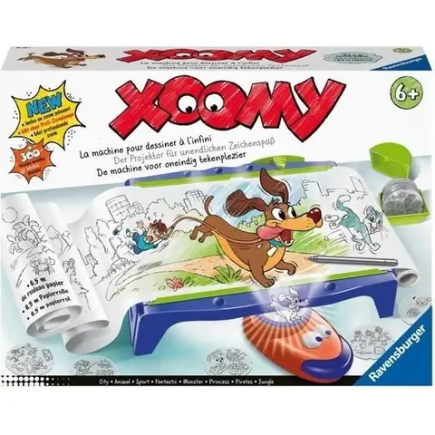 Xoomy maxi avec rouleau - Ravensburger - Loisirs créatifs - Atelier  à dessins - Coffret maxi format - Dès 6 ans