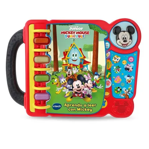 Livre électronique interactif - Vtech - 80-554022 - Disney Mickey - 4 modes de jeu - 14 pages