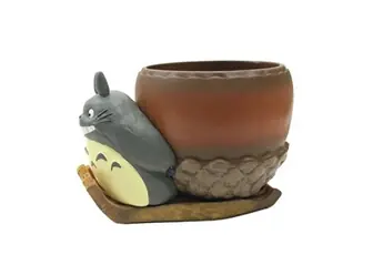 Vase Ghibli en résine - Totoro Traineau - Mon Voisin Totoro