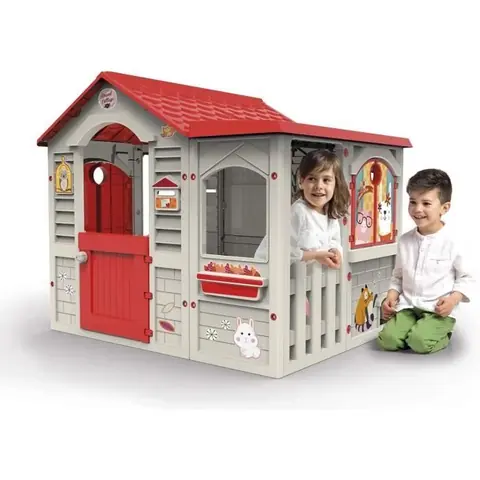 Maison de jeu - Grand Cottage - Modèle 89627 - Plastique - Intérieur - Mixte