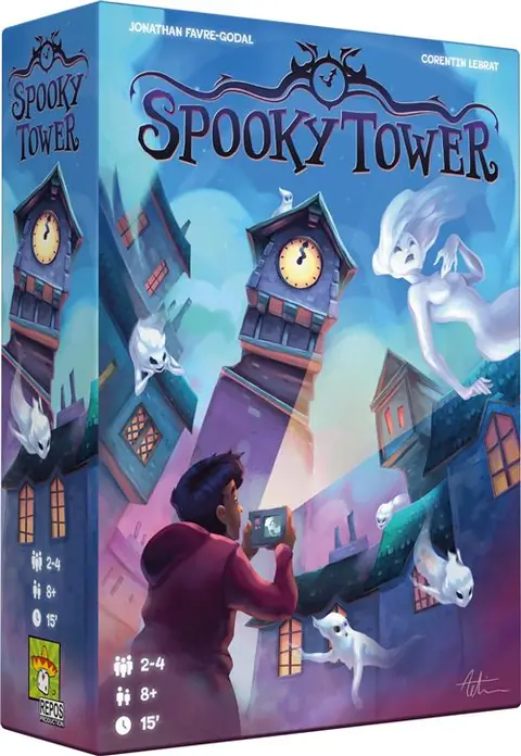 Jeu d’ambiance Asmodee Spooky Tower