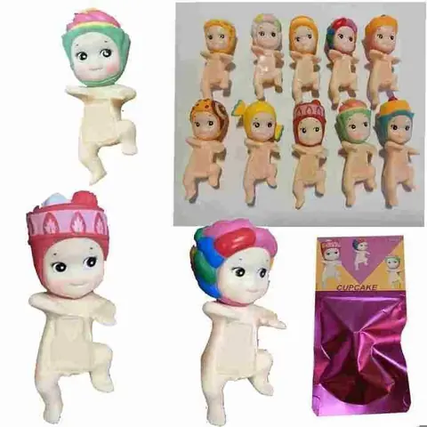 SÉRIE hippers CUP CAKE Petit Budget Ornements cadeaux anniversaire décoration similaire sonny angel 1 ALÉATOIRE dans Sachet SCELLÉ