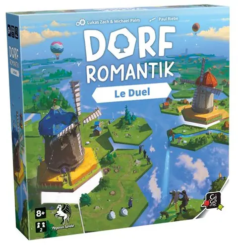 Jeu de stratégie Gigamic Dorfromantik Le Duel