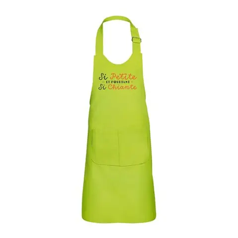 Fabulous Tablier Cuisine Enfant 2 Poches Vert Si Petite, et pourtant si Chiante - Haut de gamme