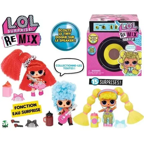 L.O.L. Surprise - Hair flip Remix - Poupée modèle aléatoire
