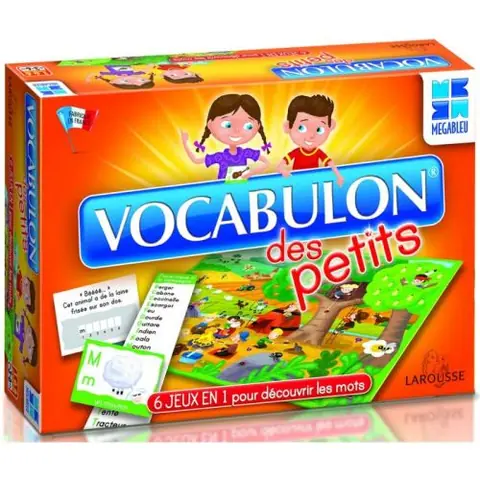Jeu d'apprentissage Vocabulon des Petits - MEGABLEU