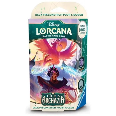 Carte à collectionner Lorcana Ravensburger Disney S7 Starter A Jafar & Iago