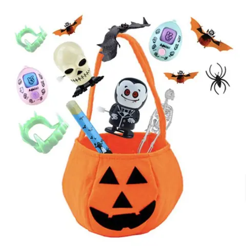 Jeu dadresse coffret cadeau jouet pour enfants halloween - Onwind - sac citrouille crâne chauve-souris k181