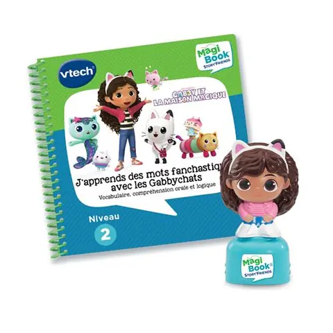 VTech MagiBook Story Friends Mots avec les Gabbychats