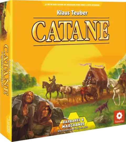 Jeu de stratégie Asmodee Catane Barbares & Marchands