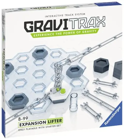 GraviTrax Set d'extension Ascenseur - Jeu de construction STEM - Circuit de billes créatif - Ravensburger  27 pièces - dès 8 ans