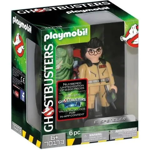 Playmobil Ghostbusters E Spengler Figurine Collector 15 cm