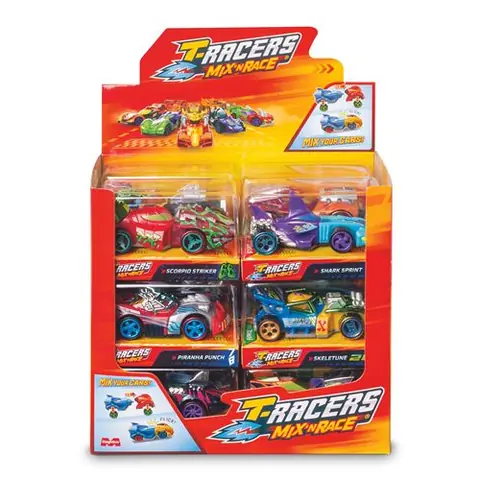 Pack 1 Boîte Voiture T-Racers Modèle aléatoire