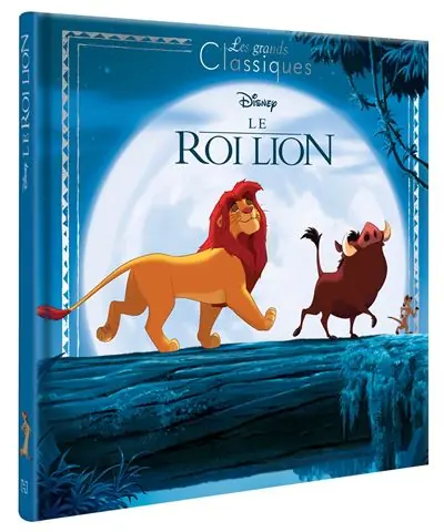 LE ROI LION - Les Grands Classiques - L'histoire du film - Disney -  Collectif - Hachette Disney - cartonné - Album jeunesse