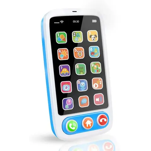 Téléphone pour bébé jouet portable avec lumières et musique jouets éducatifs pour léveil précoce jouets sensoriels pour