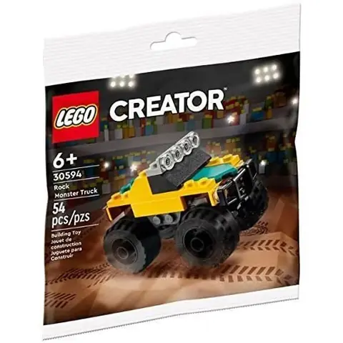 LEGO Creator Rock Monster Truck - 54 pièces - Noir - À monter soi-même - Dès 6 ans