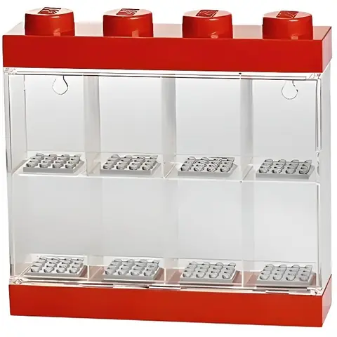 Présentoir de figurines - LEGO - Modèle 40650001 - Rouge - Pour enfants à partir de 3 ans