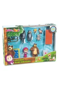 Coffret 7 figurines Masha et Michka