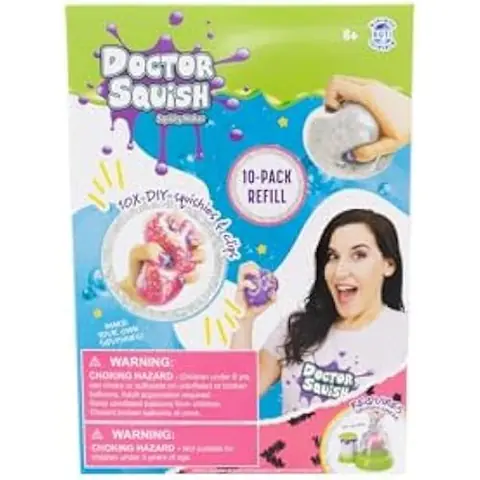 Kit de loisirs créatifs - Squishy Pack - 10 Ballons de Recharge - DIY - Amusement - Créativité
