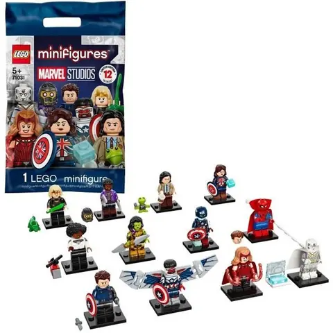 LEGO® 71031 Minifigures Marvel Studios Jouets de Construction à Collectionner 1 sur 12 Jouet pour Enfant dès 5 Ans