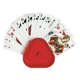 Lot de 4 porte-cartes à jouer tenez vos cartes …