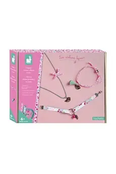 Kit créatif 3 bijoux rubans a fleurs à créer