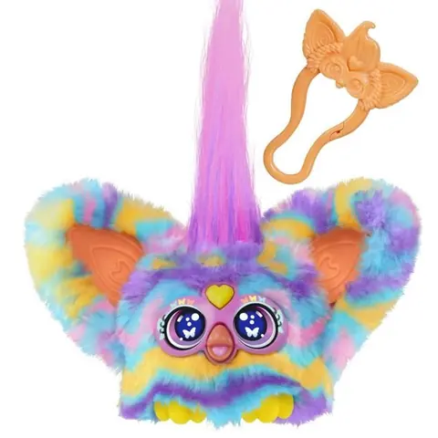 Furby Furblets Swee-Dee Mini peluche électronique pour filles et garçons plus de 45 sons à partir de 6 ans série 4 Hasbro