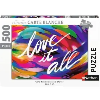 Puzzle N 500 p - Love it all / EttaVee (Collection Carte blanche)