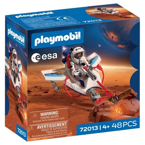 Playmobil 72013 Vaisseau spatial de lESA Lespace 48 pièces dès 4 ans