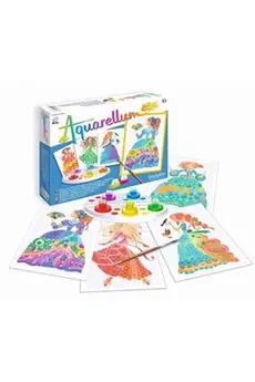 Kit créatif Aquarellum Junior Princesse et Fleurs