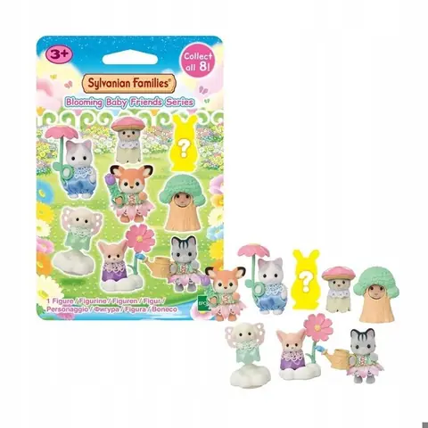 SYLVANIAN FAMILIES Sachet Surprise Le Jardin des bébés 1 pc figurine miniature