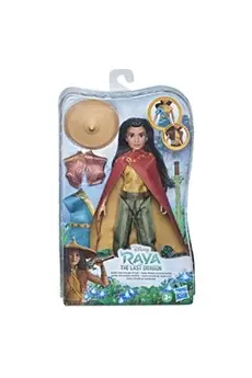 Poupée Raya avec ses tenues d'aventurières