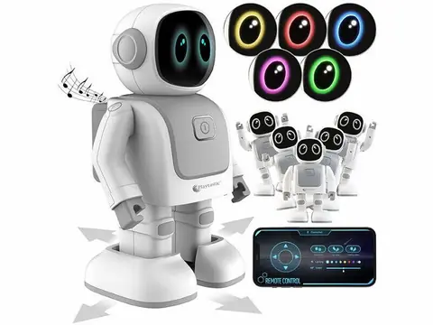 Robot dansant connecté avec haut-parleur