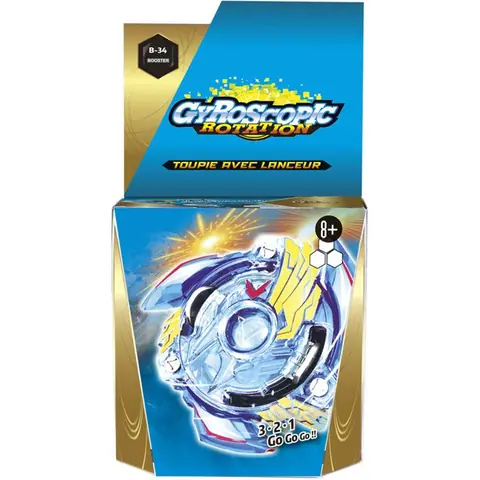 Toupie - Assortiment ABC 704549 - Couleur Bleu - À partir de 8 ans - Pour Enfants