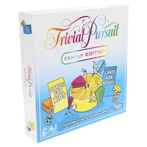 Jeu de société Hasbro Gaming Trivial Pursuit Famille