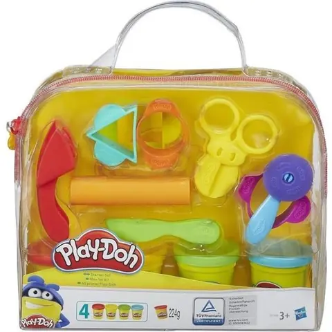 PLAY-DOH - Pâte A Modeler - Mon Premier Kit + assortiment de 4 pots