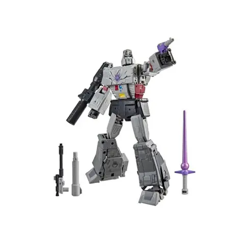 Figurine - TRANSFORMERS - Megatron - 21 5 cm - Convertible 54 étapes - Accessoires amovibles
