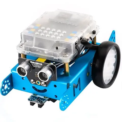 Robot éducatif mBot - Kit Bluetooth - Programmation mBlock - Capteurs variés - Pour enfants à partir de 8 ans